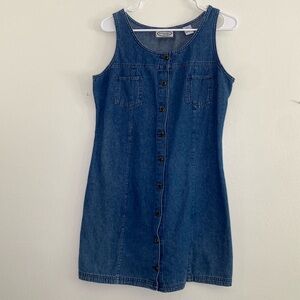 Bugle Boy Collection for Her Vintage Jean Dress Size 10